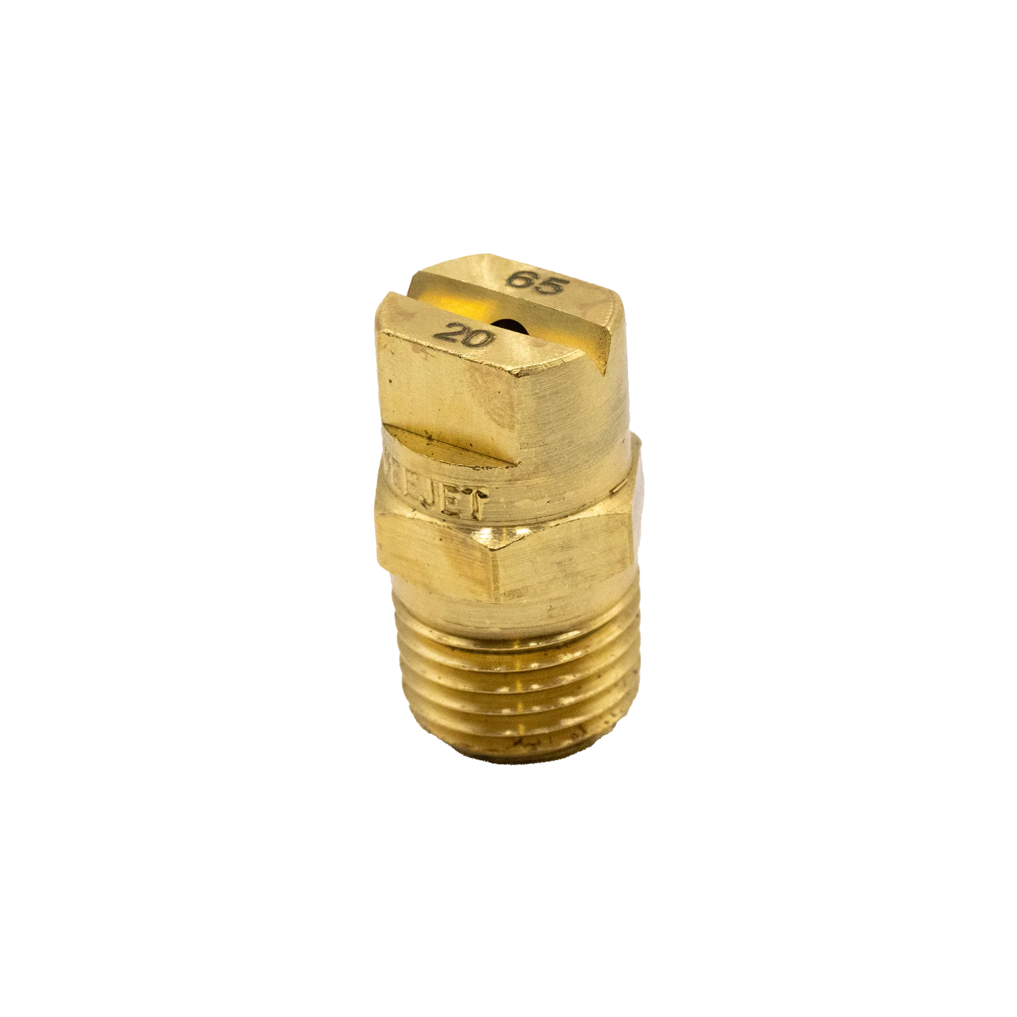 BRASS 1/4 VEEJET 2550 SOAPER NOZZLE
