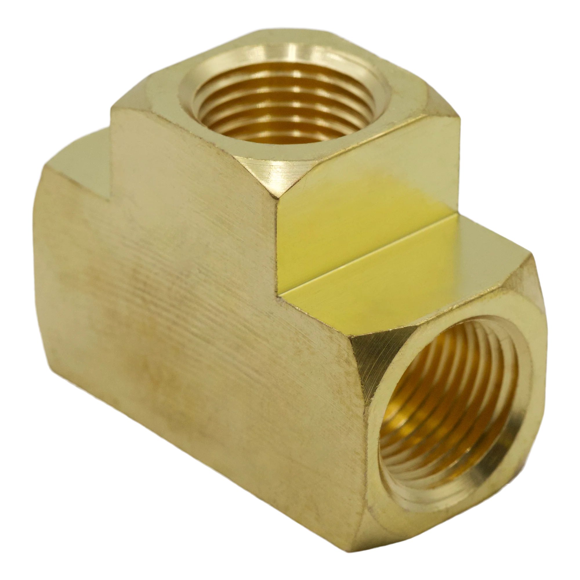 BRASS TEE 3/8"