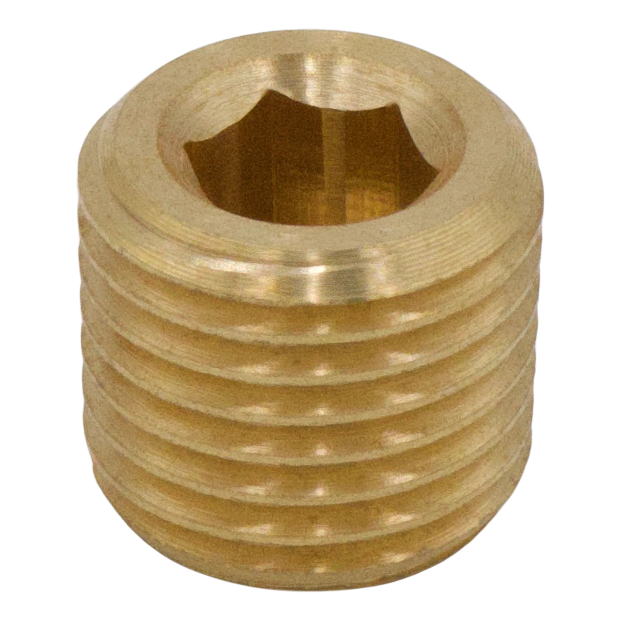 BRASS ALLEN HEAD PLUG 1/8"