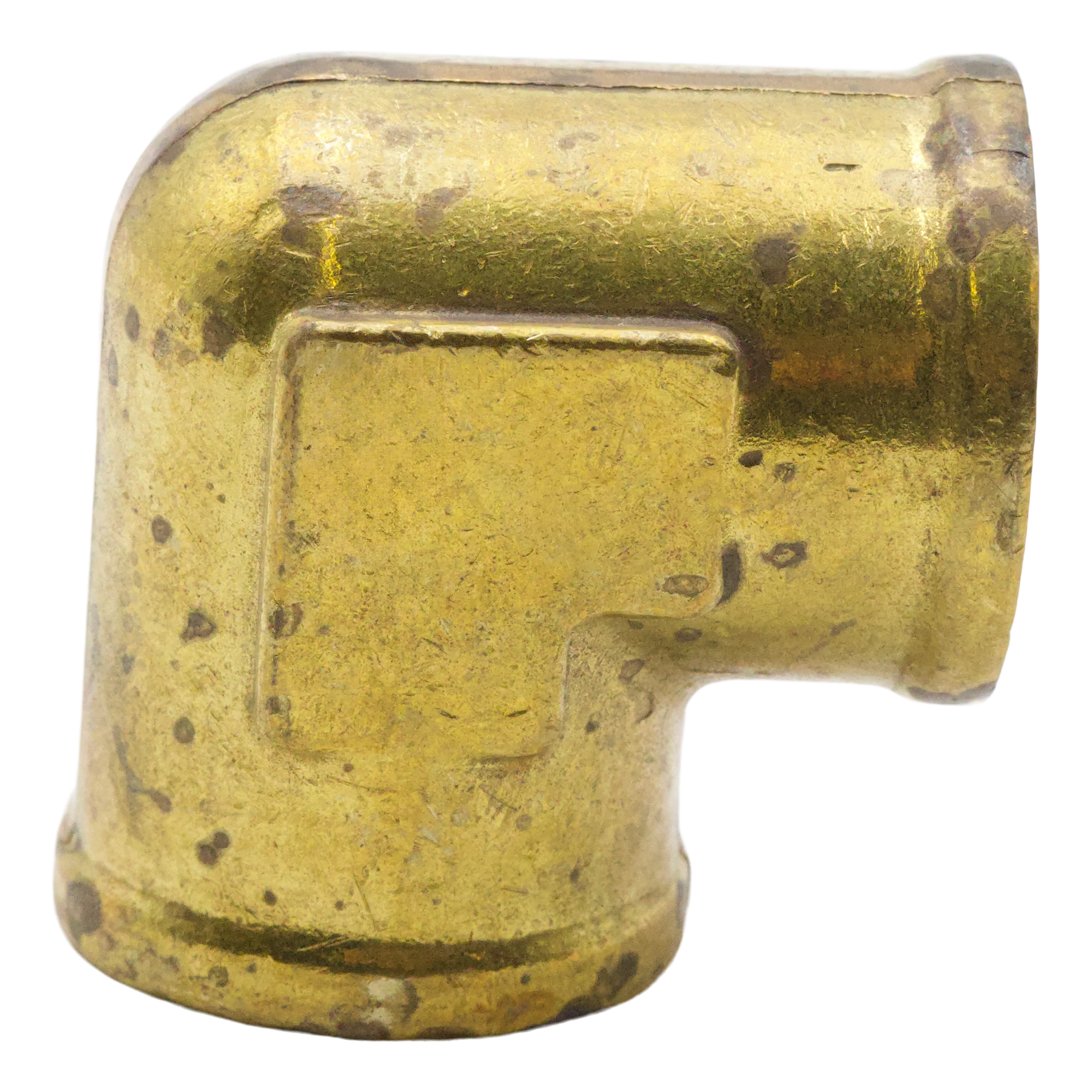 BRASS ELBOW 1/2 FPT X 3/8 FPT