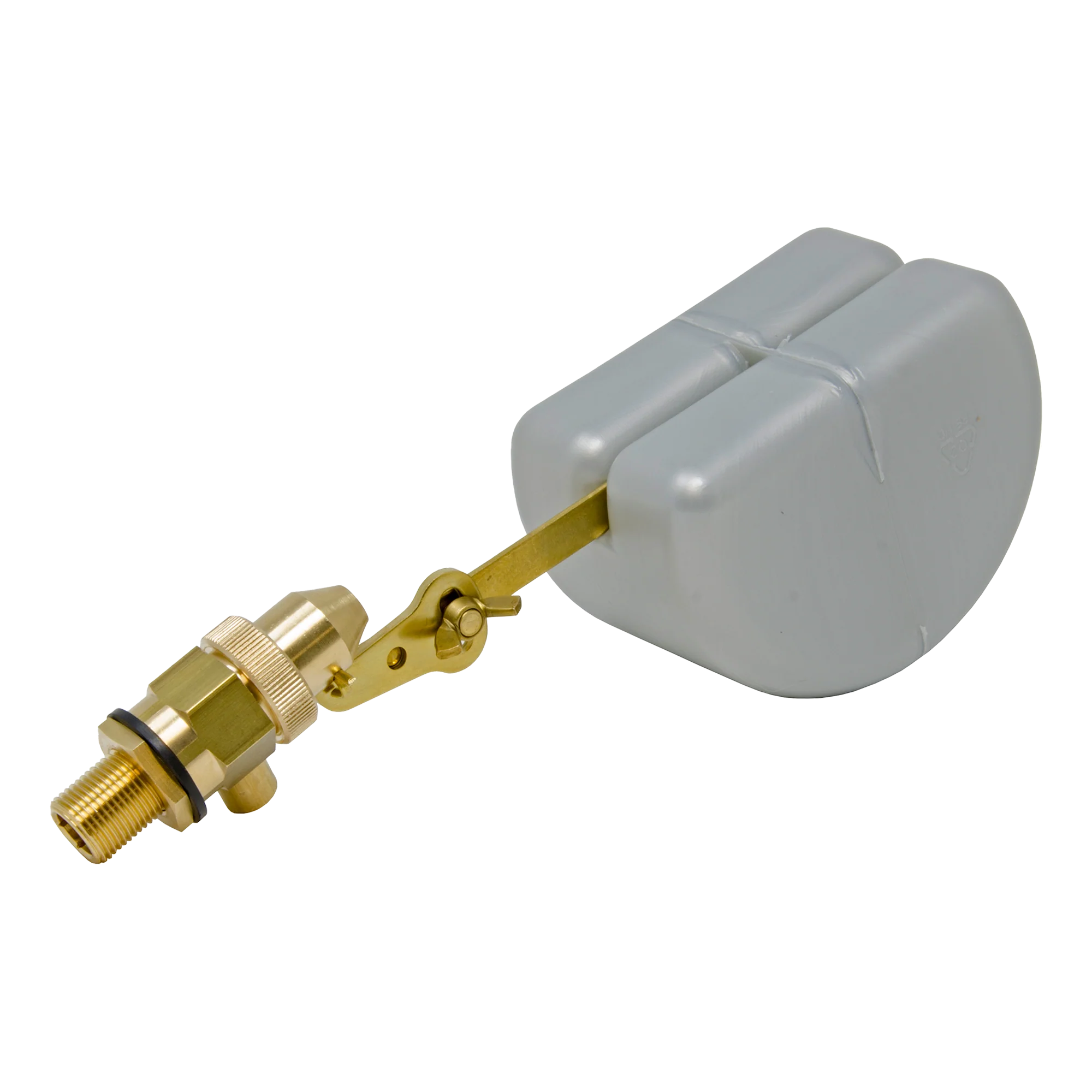 (25)PA FLOAT VALVE BRASS 3/8M WITH FLOAT
