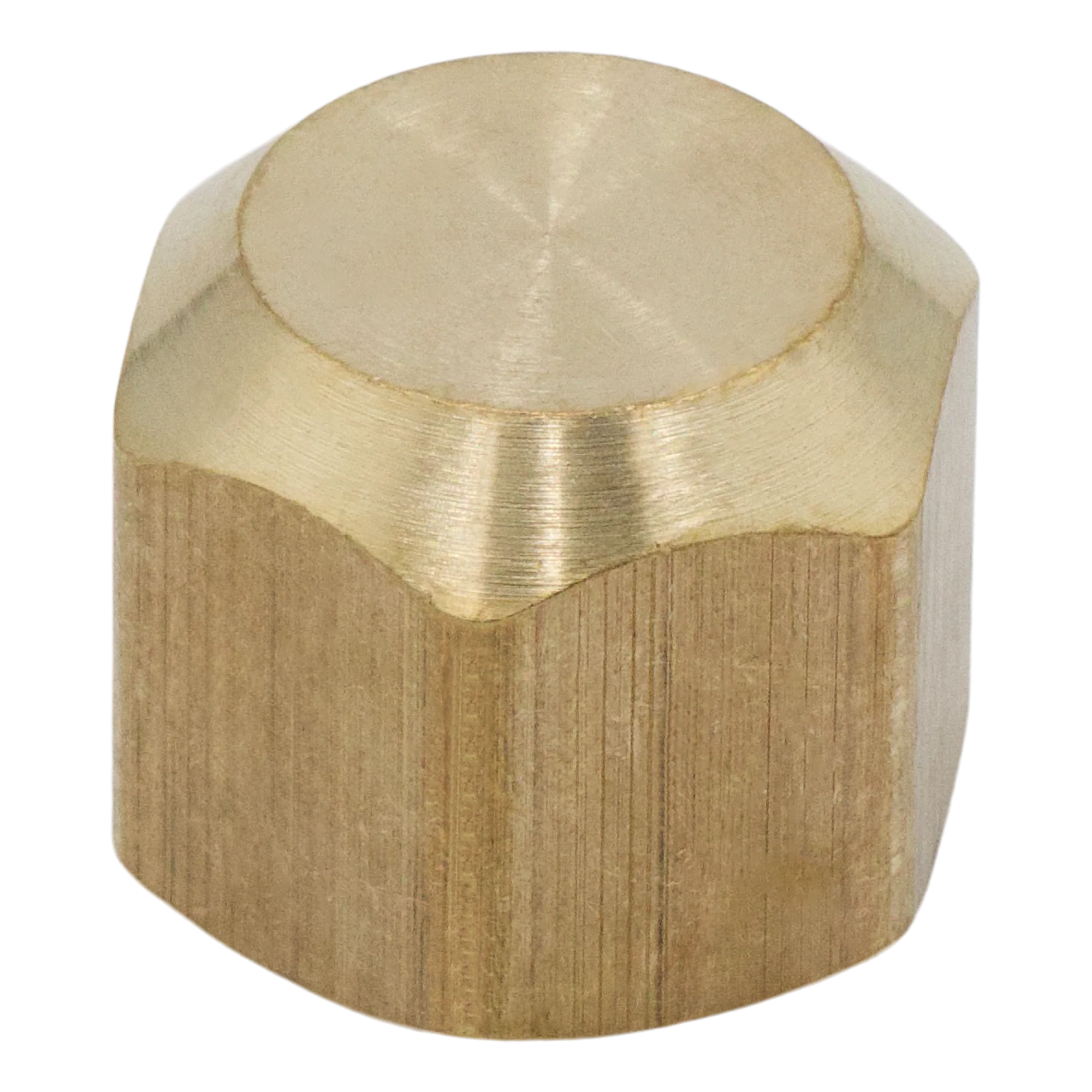 (200)BRASS CAP 3/8"
