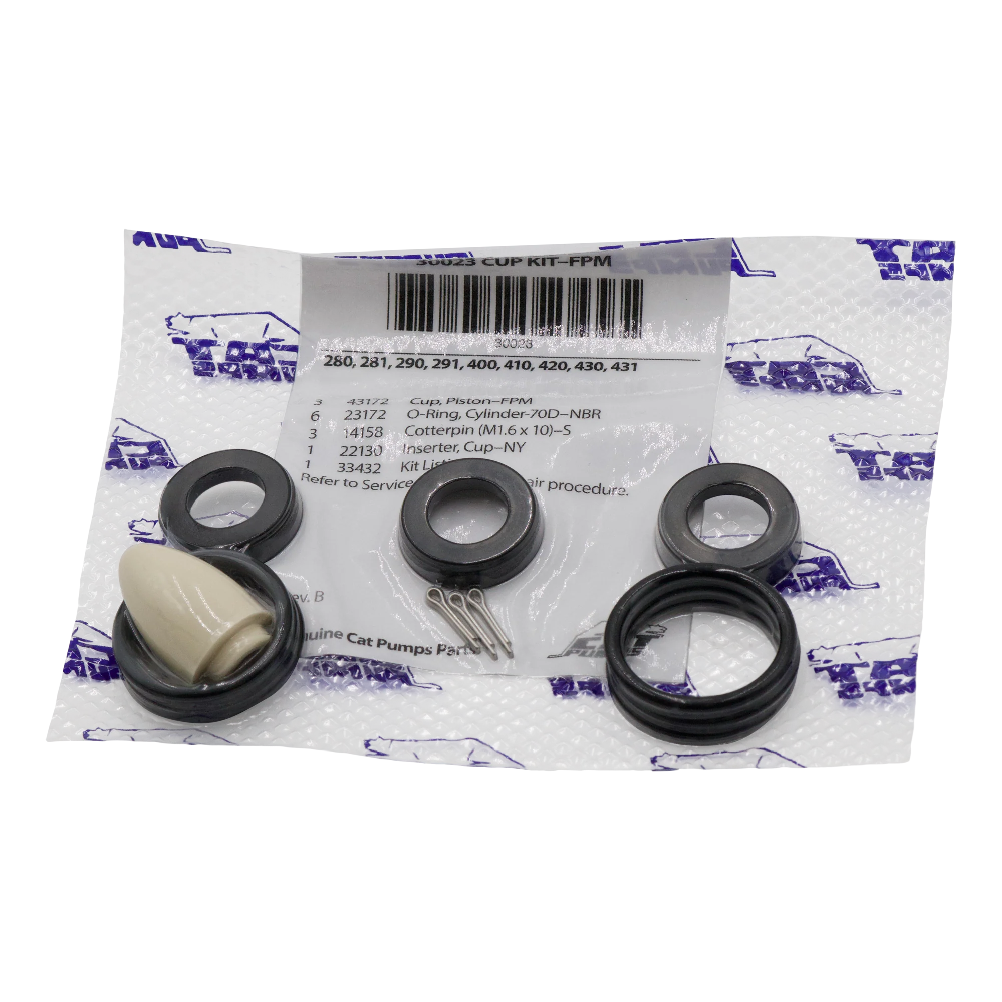 30023 CUP KIT FOR 280-290 PUMPS