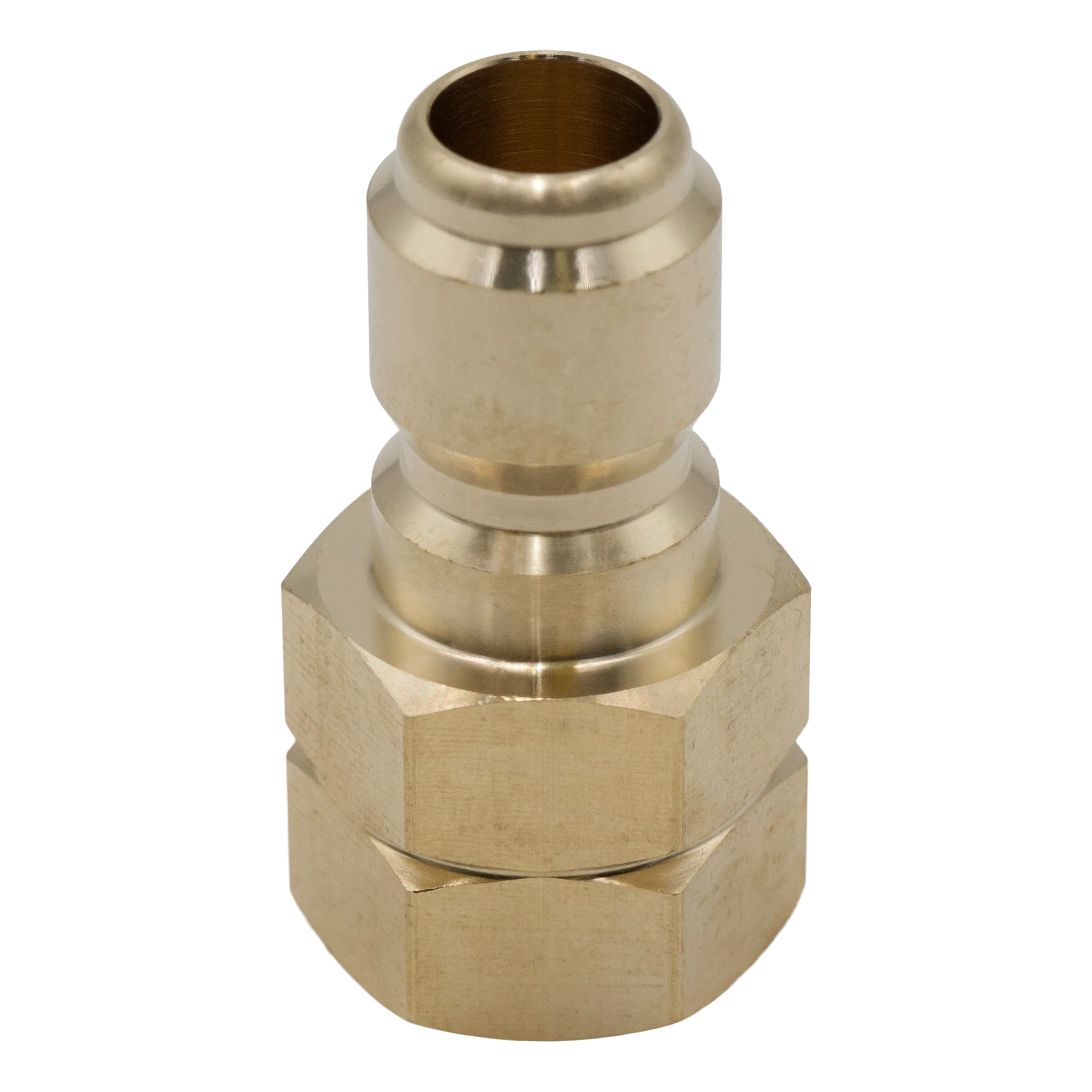 QC PLUG 3/8" FPT BRASS