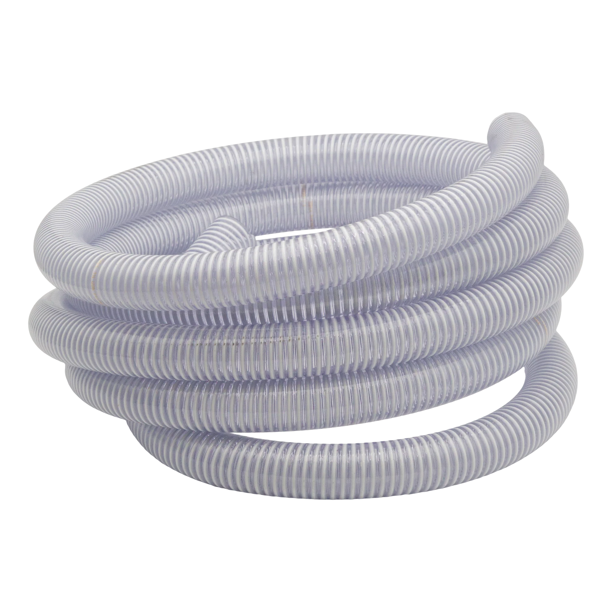 ROLL 1.5"x20' PVC AG CLEAR/WHITE SUCTION HOSE