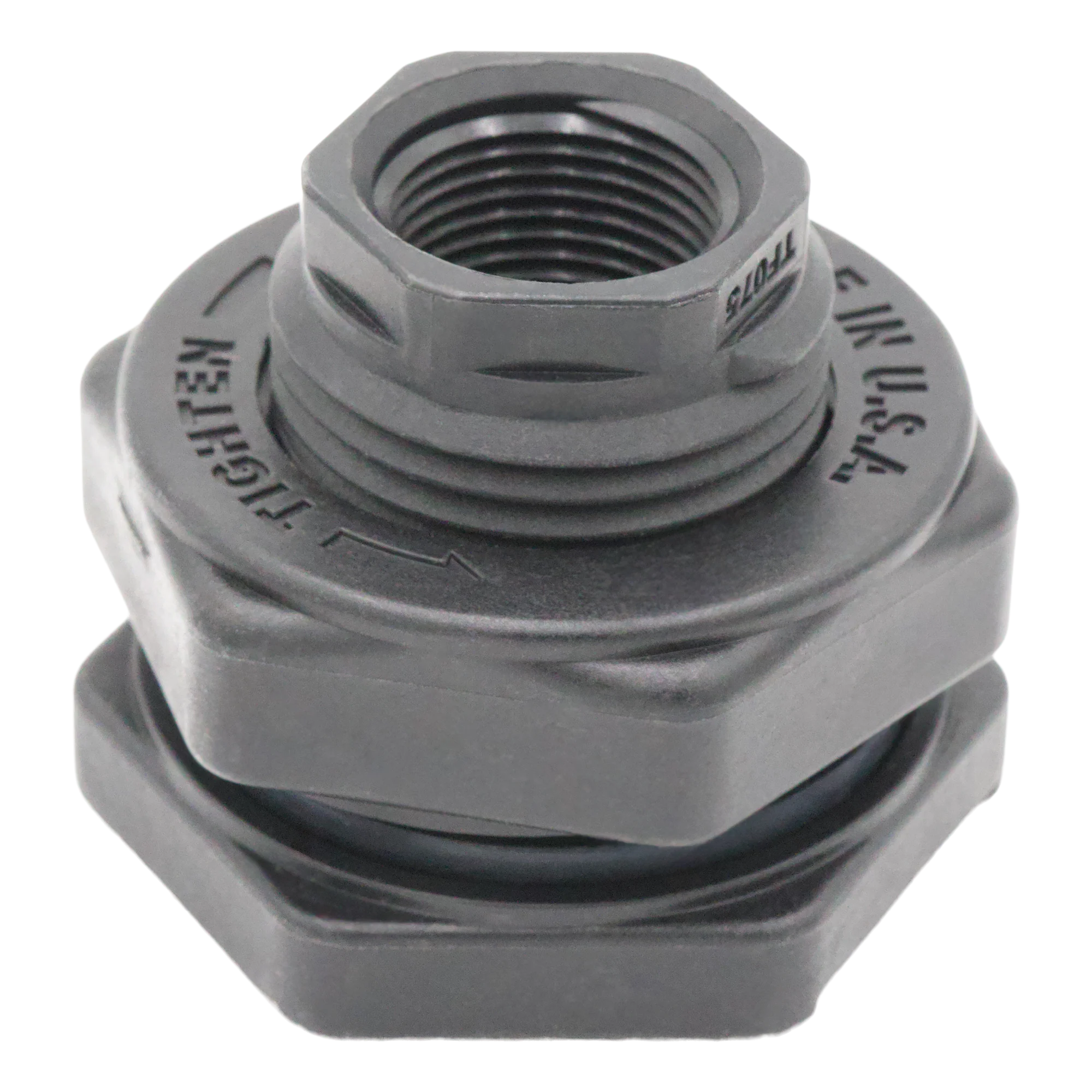 POLY 1 1/2" BULKHEAD FITTING