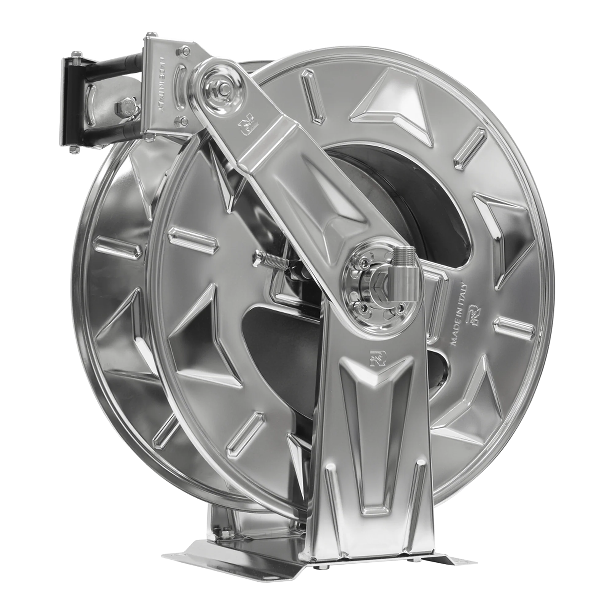 Centurion Stainless Steel 100' Spring Rewind 3/8" Hose Reel - Available for Pre-Order - Arrives May 2026 - Image 2