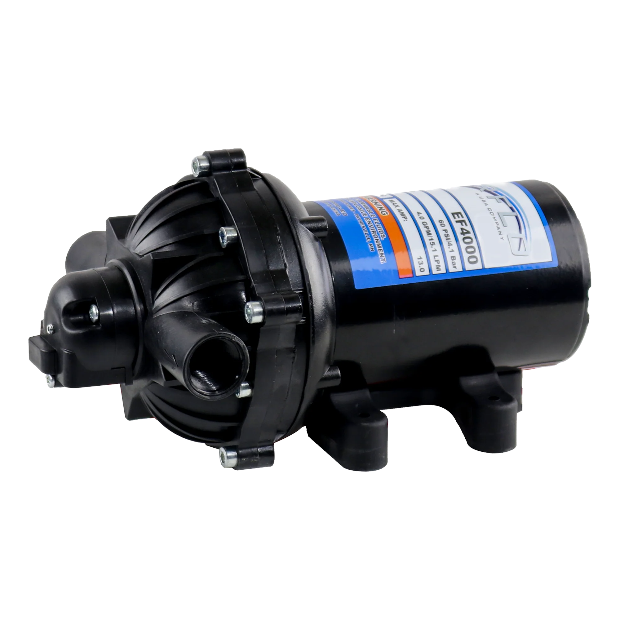 EF4000 EVERFLO PUMP 4.0GPM 60PSI 12V 13A