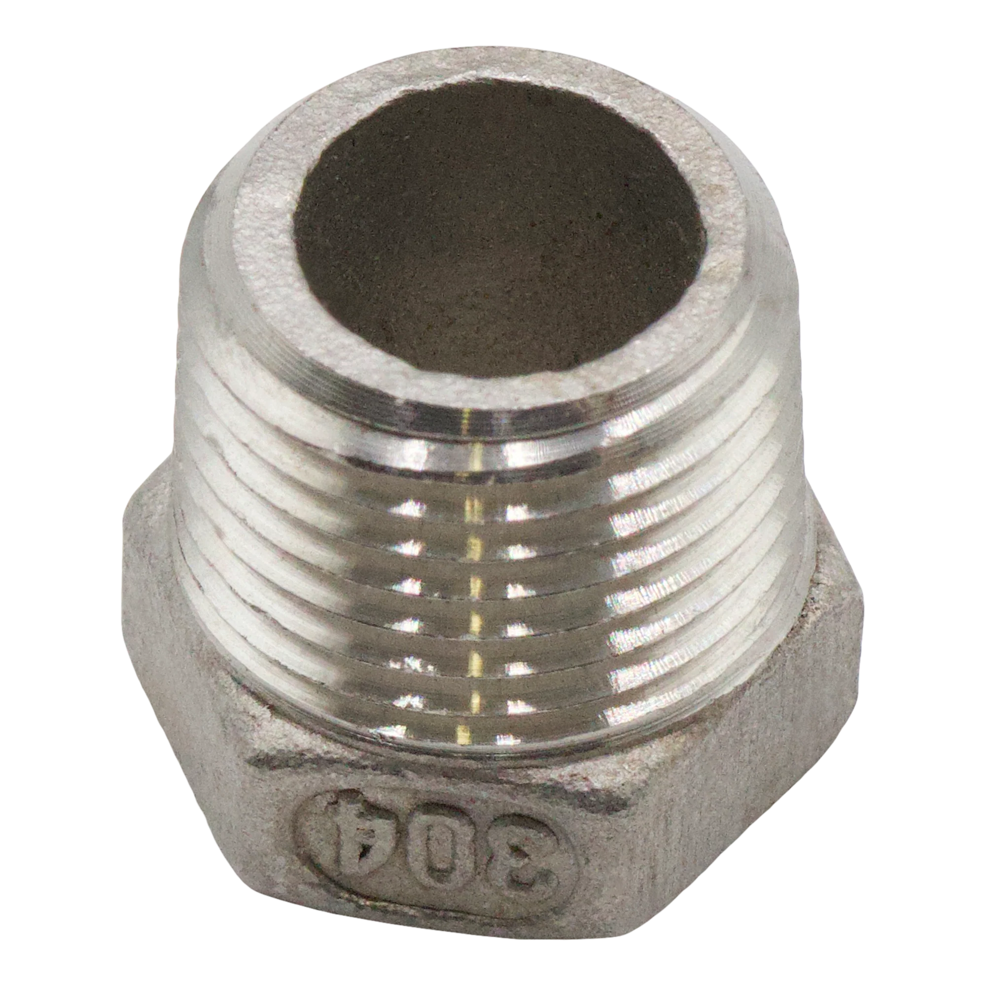 304SS HEX HEAD PLUG 3/8 MPT 150#