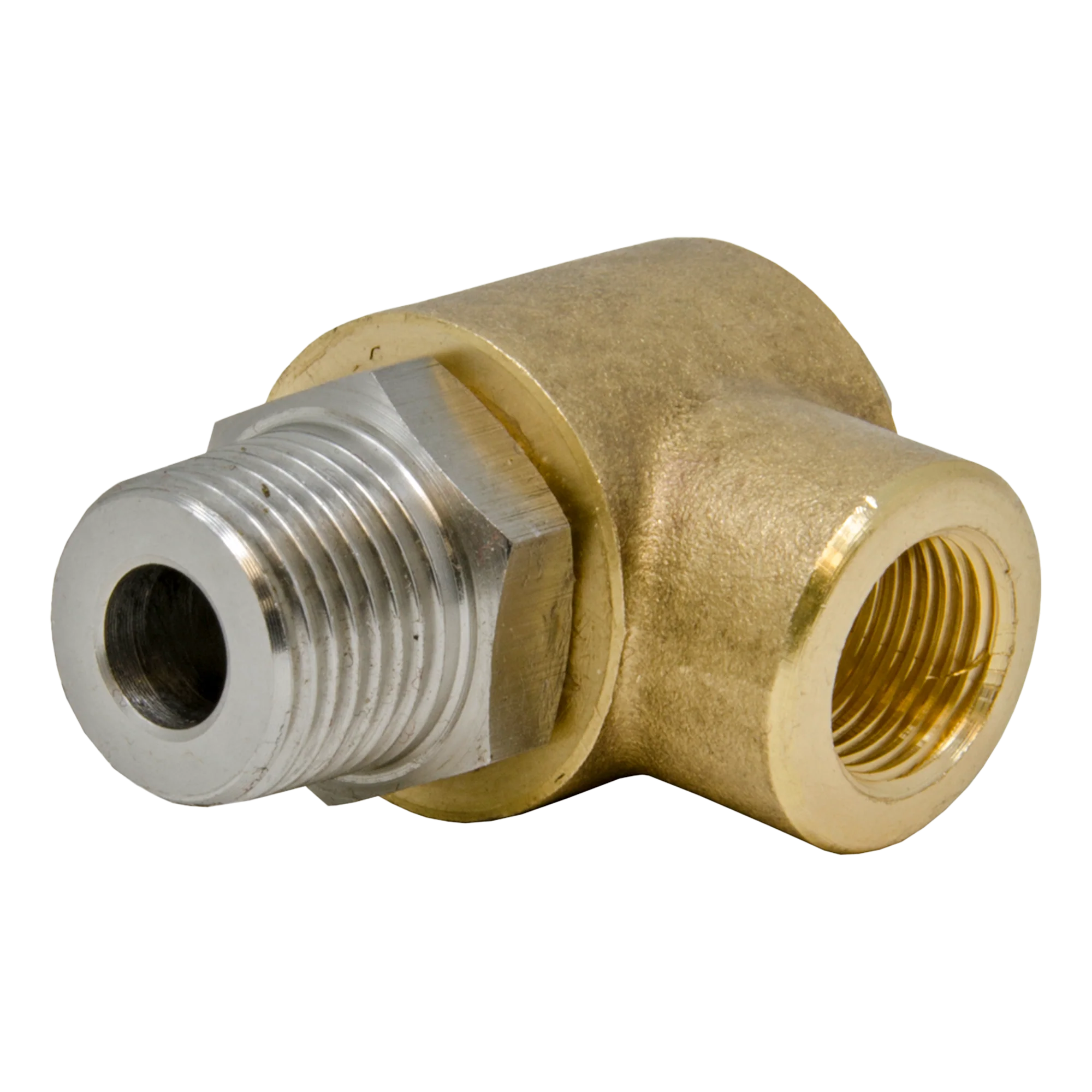 (50)BRASS SWIVEL W/S.S. STEM 1/2MPT X 3/8FPT 4000