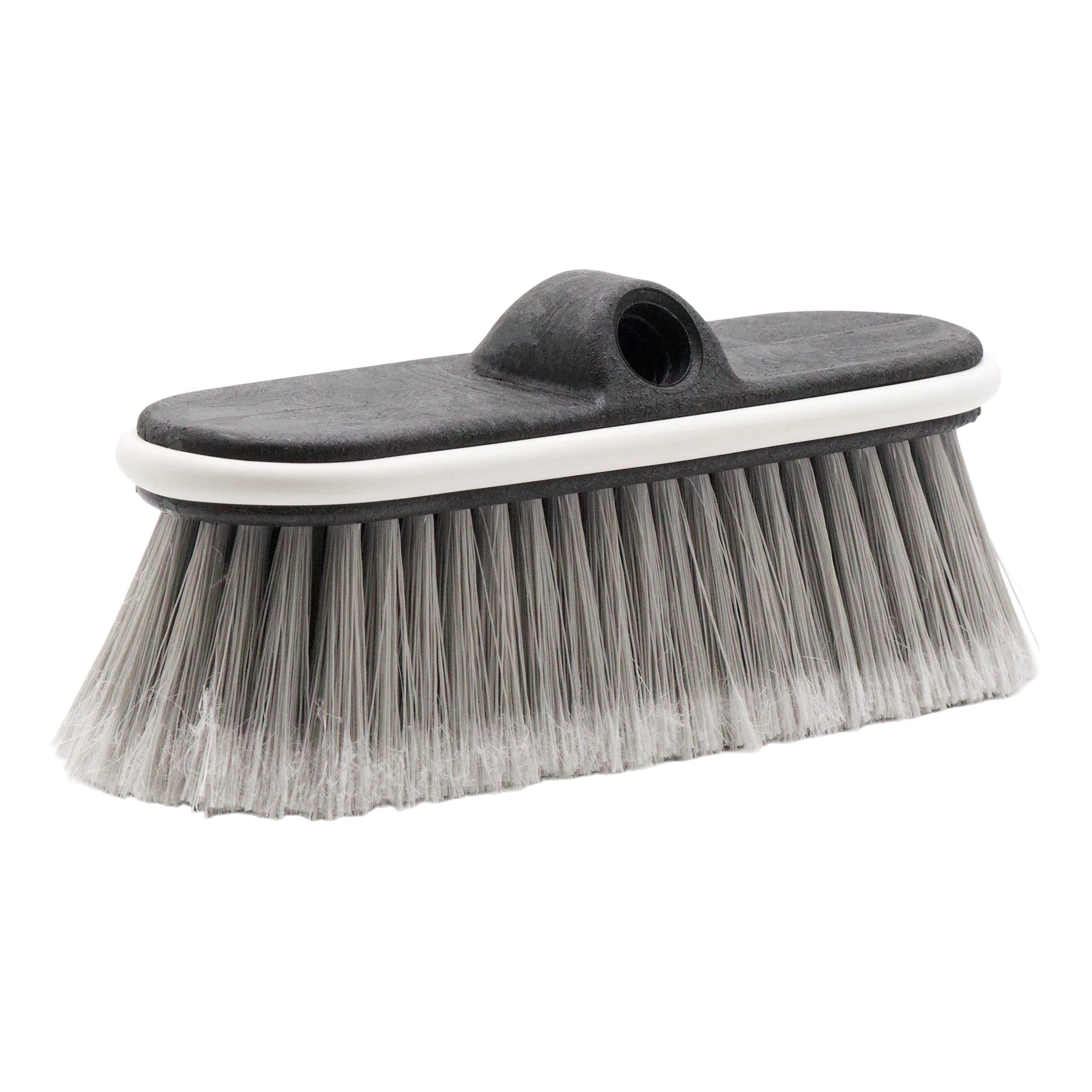 WASH BRUSH GREY FLAGGED BRISTLE 10"