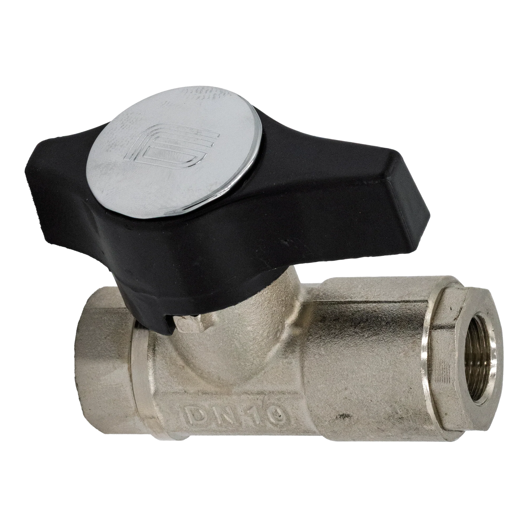 Nickel Plated 3/8" 3050 PSI Ball Valve