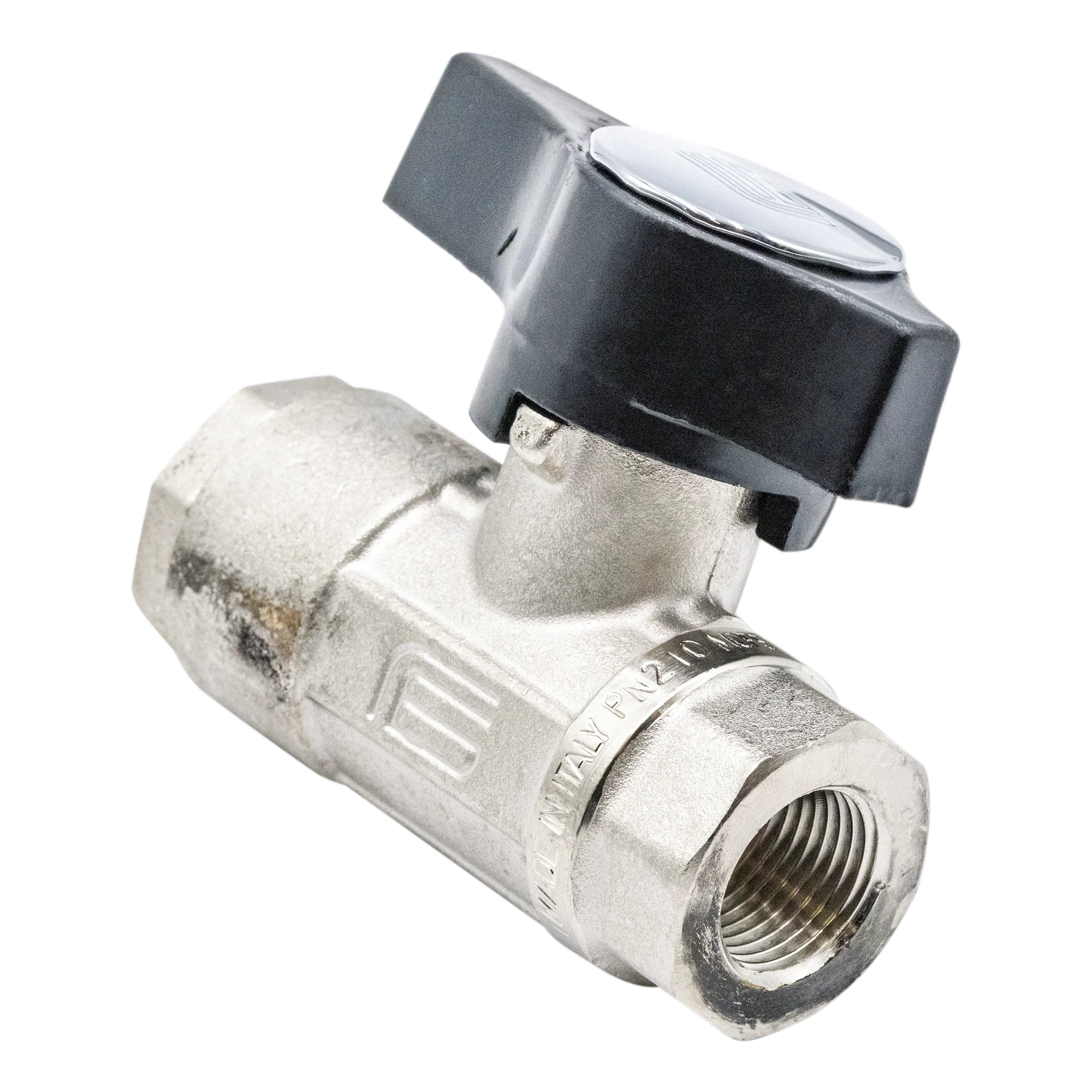 BALL VALVE 3050PSI 1/2 FPT NICKEL PLATED