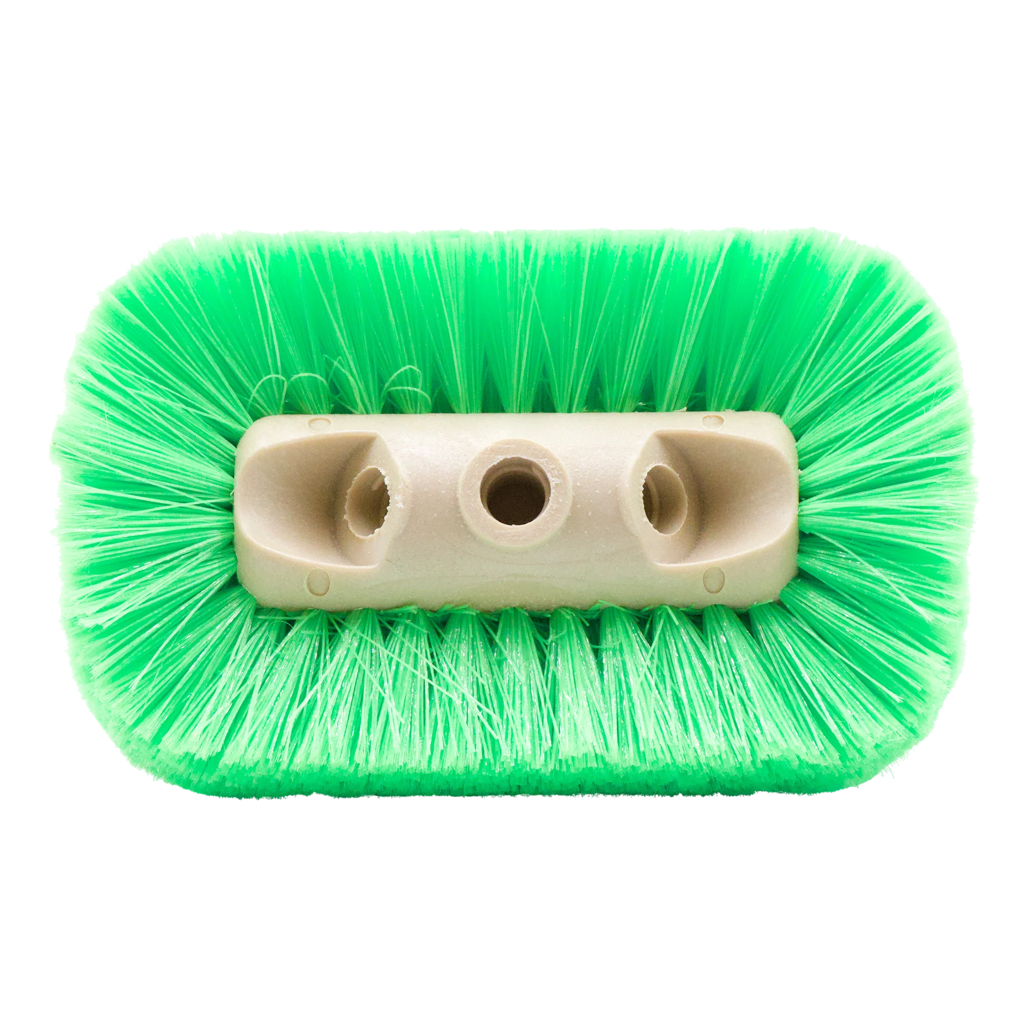 (6)GREEN NYLON 10" ALL DIRECTION WASH BRUSH