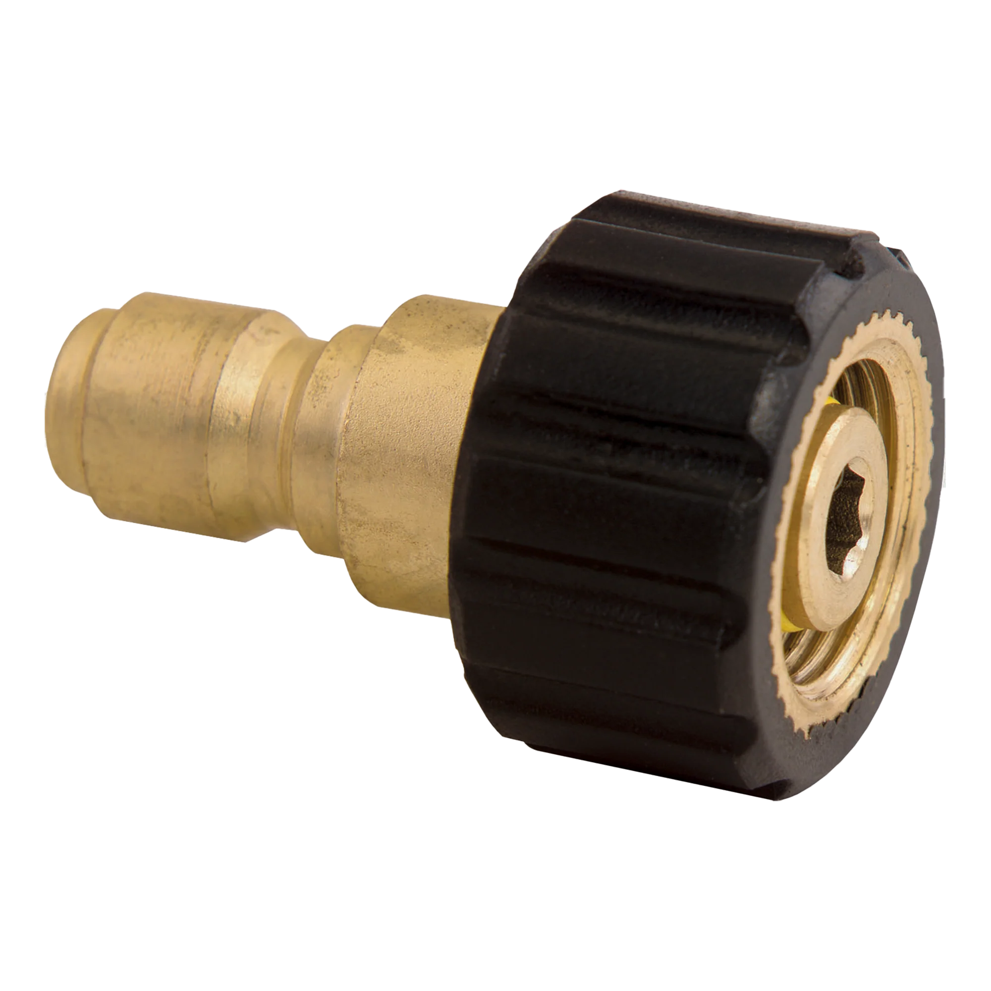 (200)22mm SCREW COUPLER X 3/8 QC PLUG ADAPTER