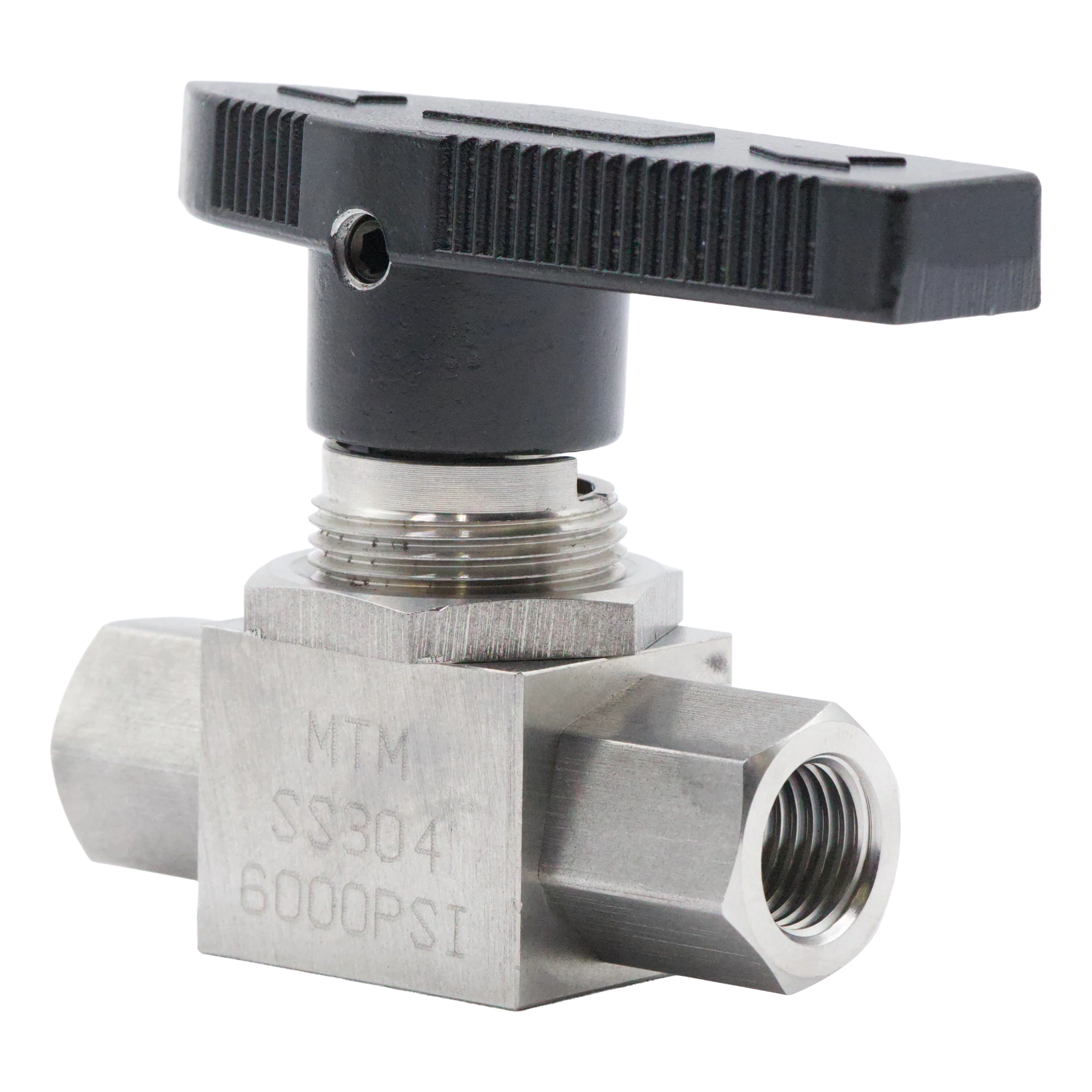 BALL VALVE 304 S.S. 6000 PSI 1/4" FPT