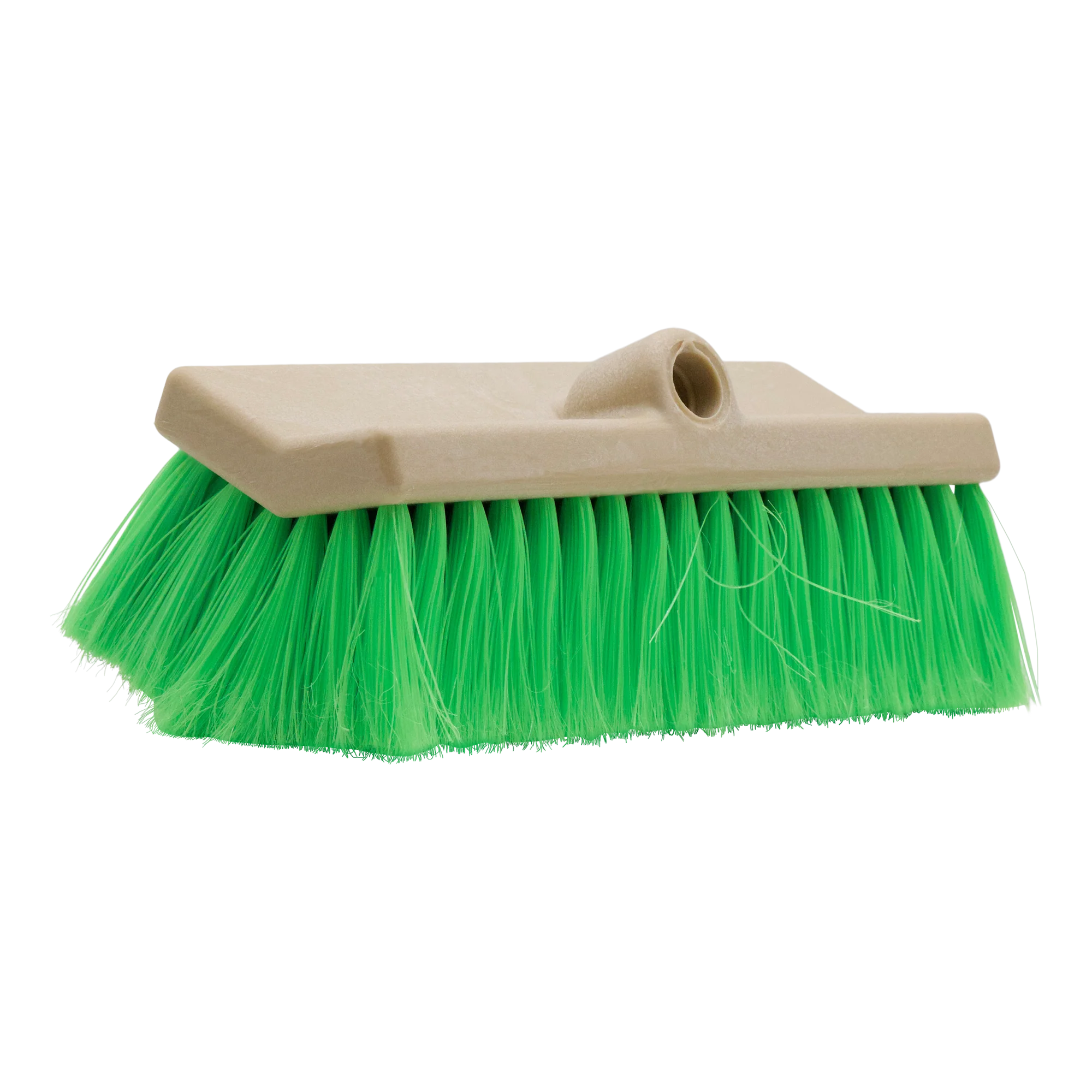 WASH BRUSH GREEN 10" NYLON BI-LEVEL
