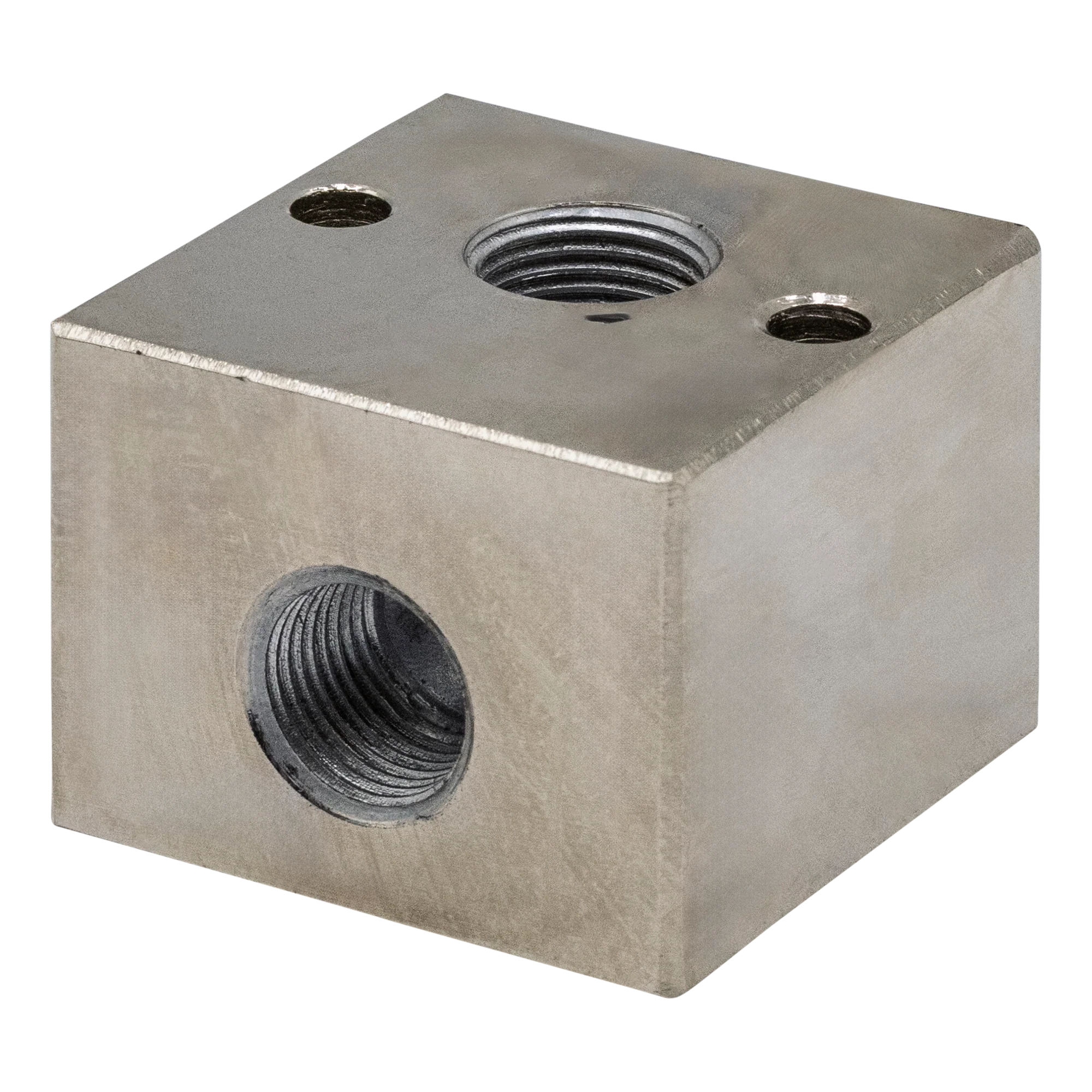 3/8" FPT X 3/8" FPT Nickel Plated Unloader Block