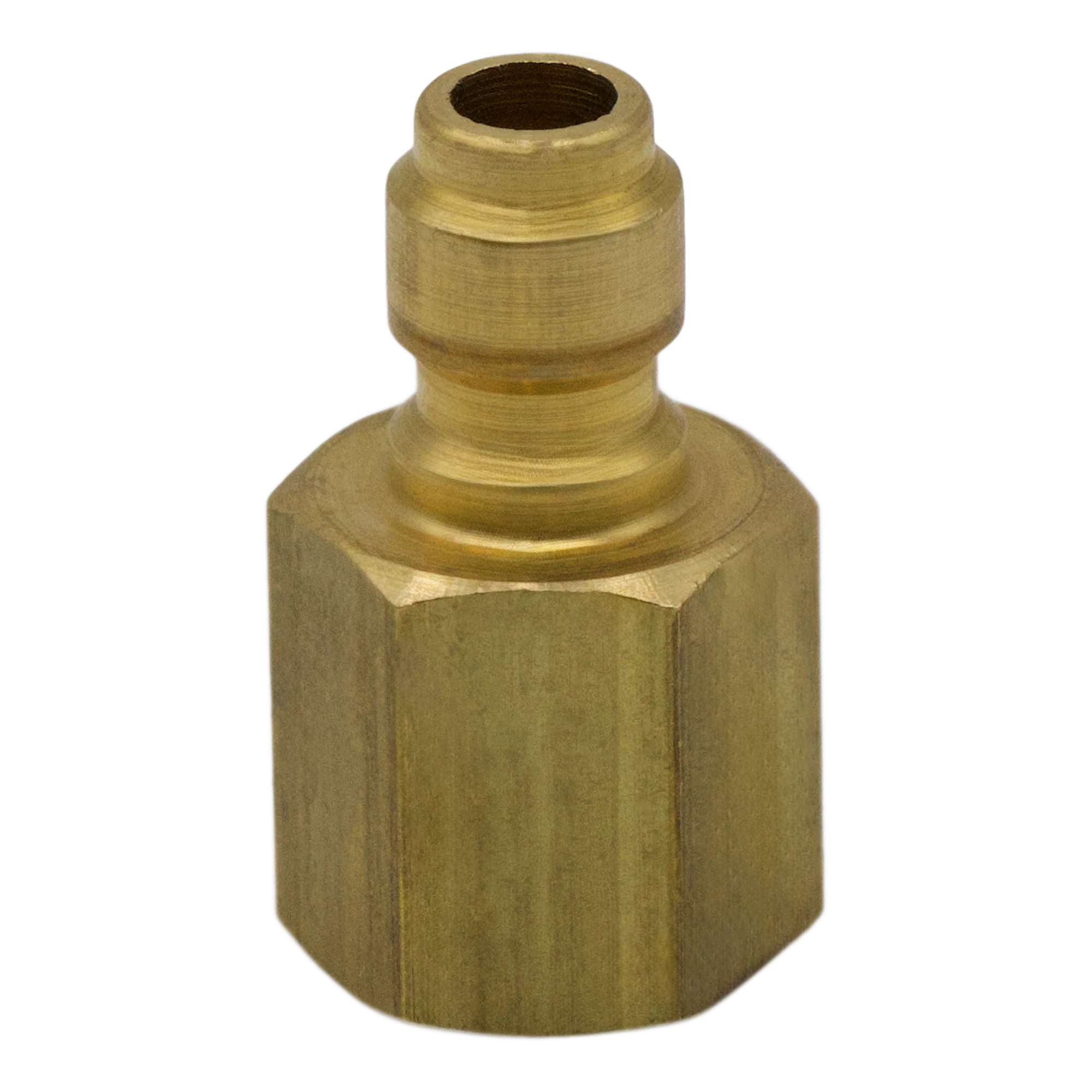 FOSTER QC PLUG 1/8" FPT BRASS