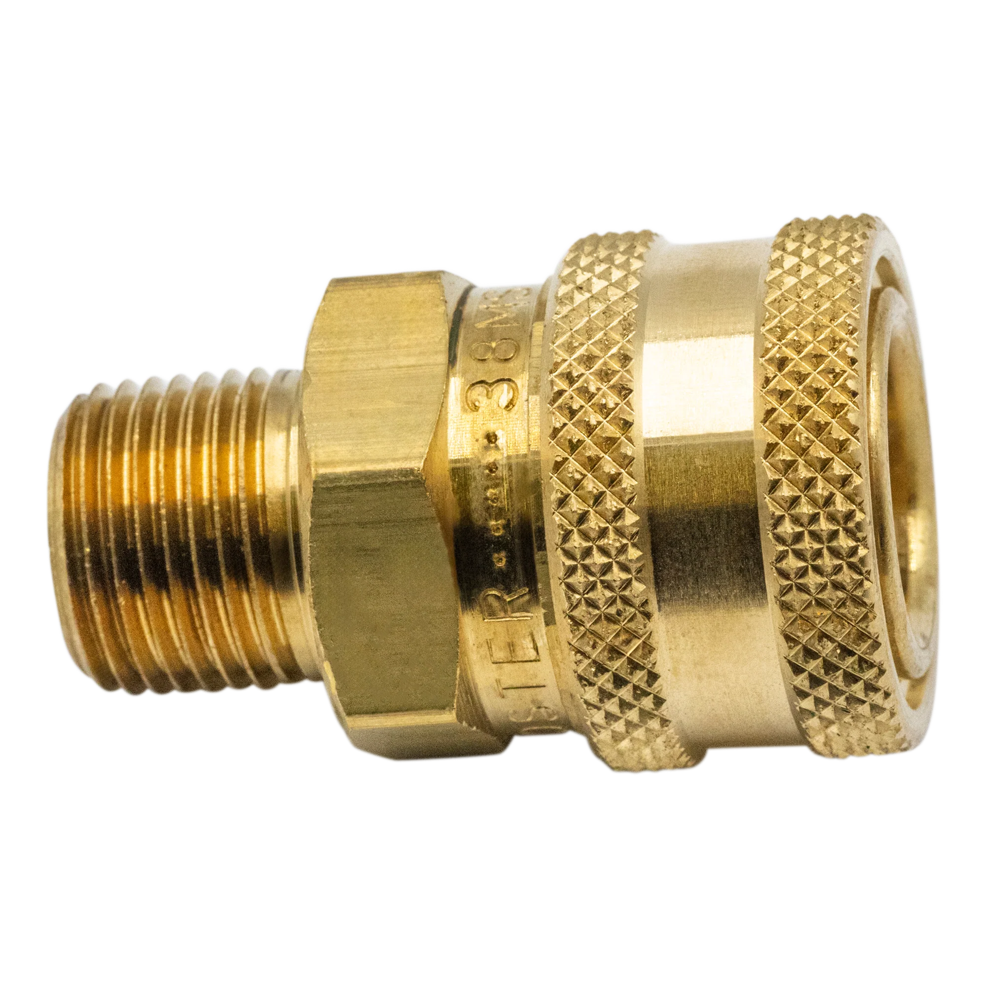 FOSTER QC SOCKET 3/8" MPT BRASS - Image 2