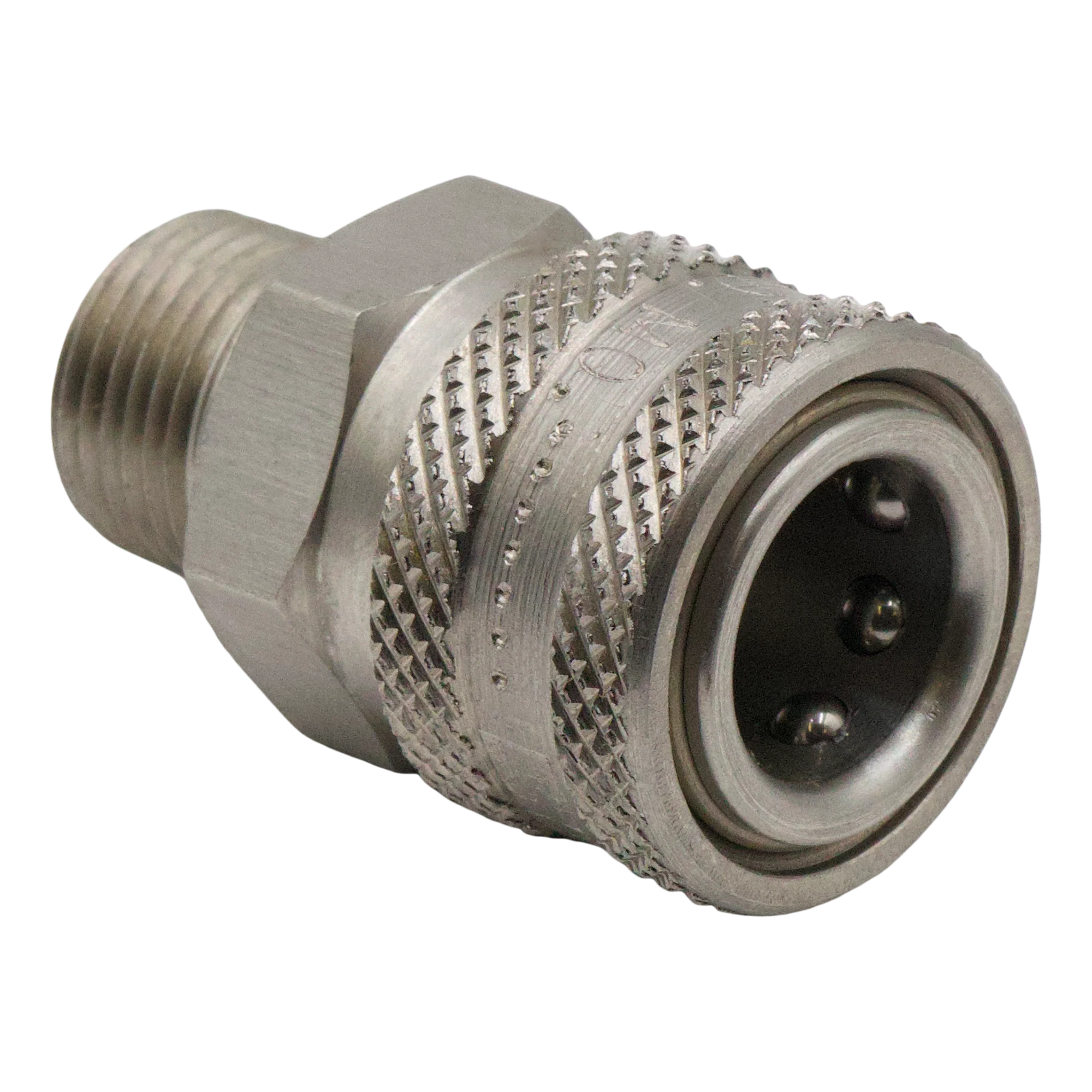 FOSTER QC SOCKET 3/8" MPT STAINLESS STEEL