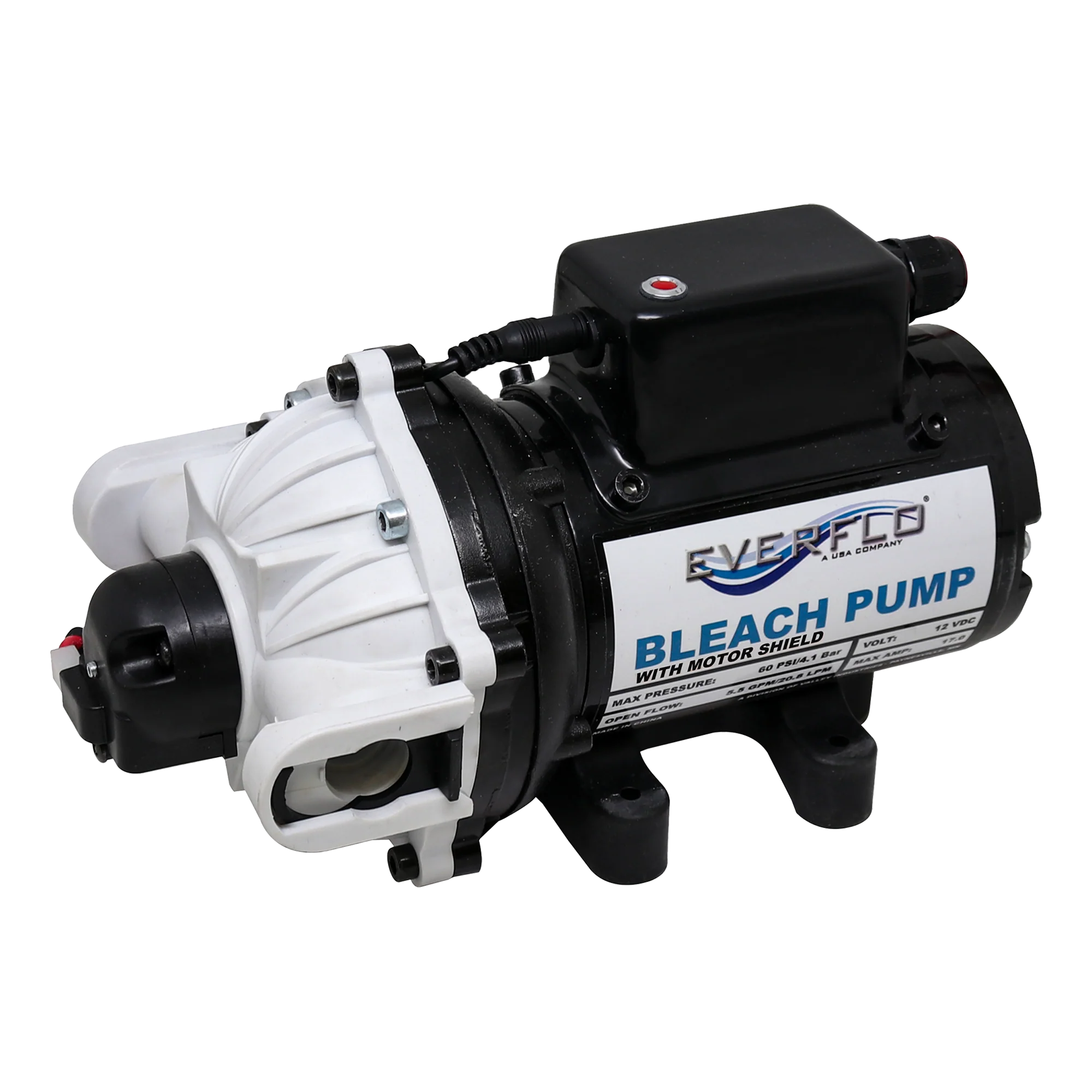 EFSW5500 EVERFLO BLEACH PUMP 5.5GPM 60PSI 12V 17A