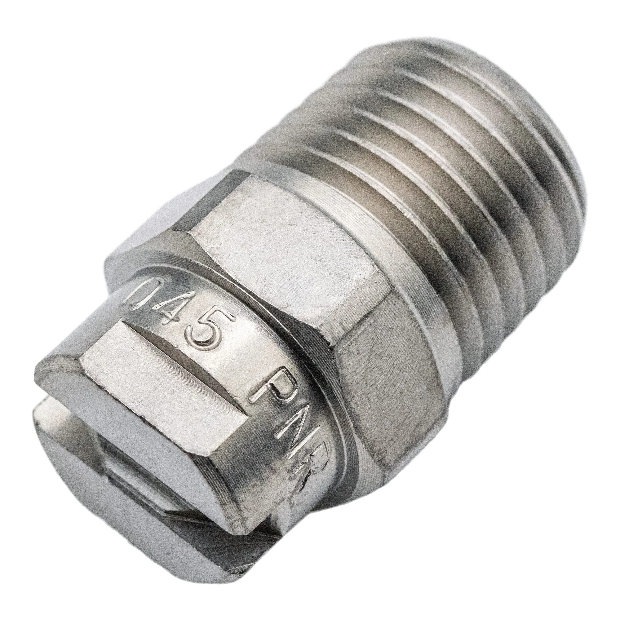 PNR 1/4" MNPT 15° 4.5 Stainless Steel Spray Nozzle