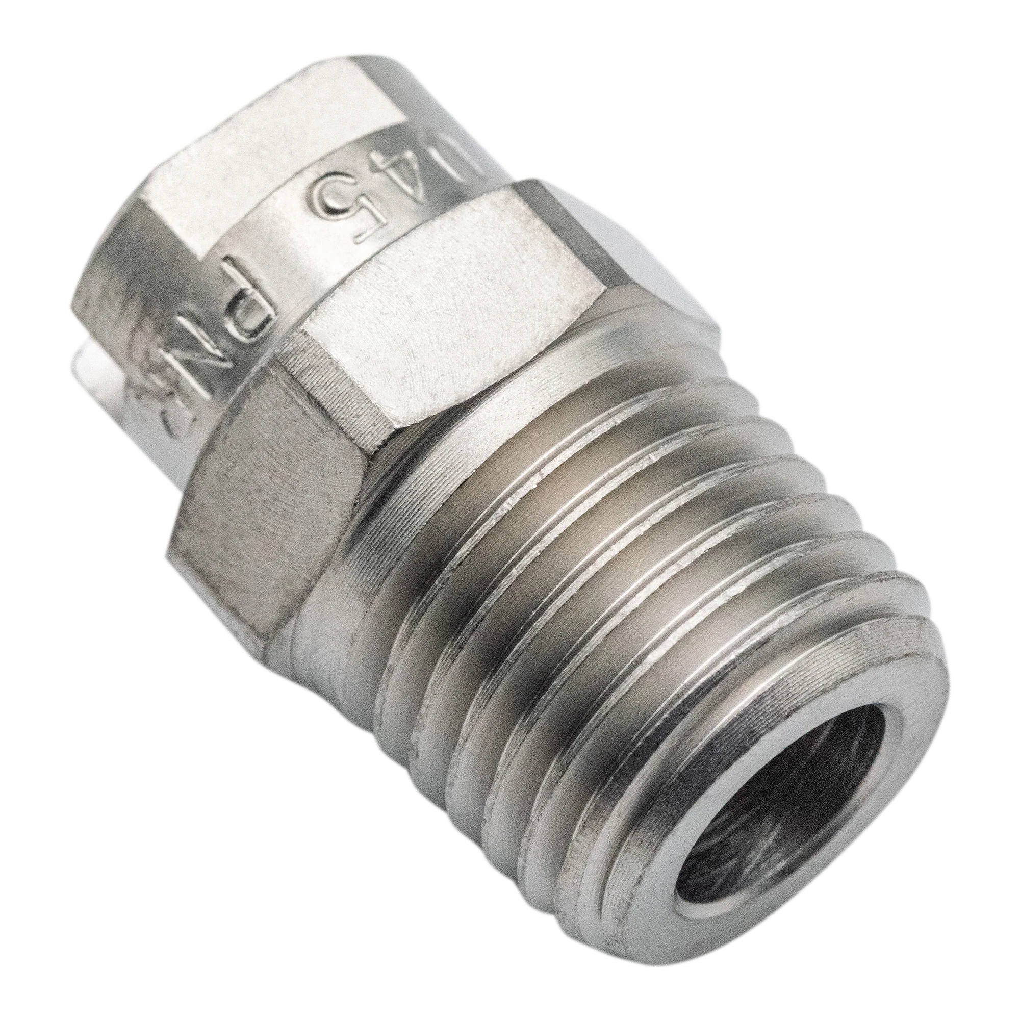 PNR 1/4" MNPT 15° 4.5 Stainless Steel Spray Nozzle - Image 3