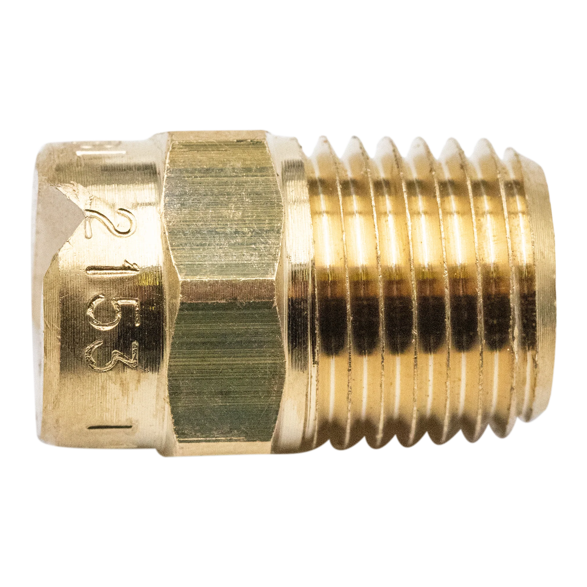 PNR 1/4" MNPT 40° 40.0 Brass Soaper Nozzle - Image 2