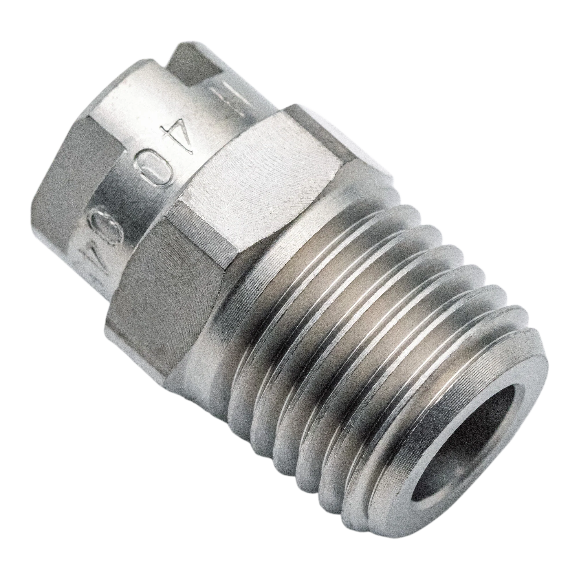 PNR 1/4" MNPT 40° 4.5 Stainless Steel Spray Nozzle - Image 3