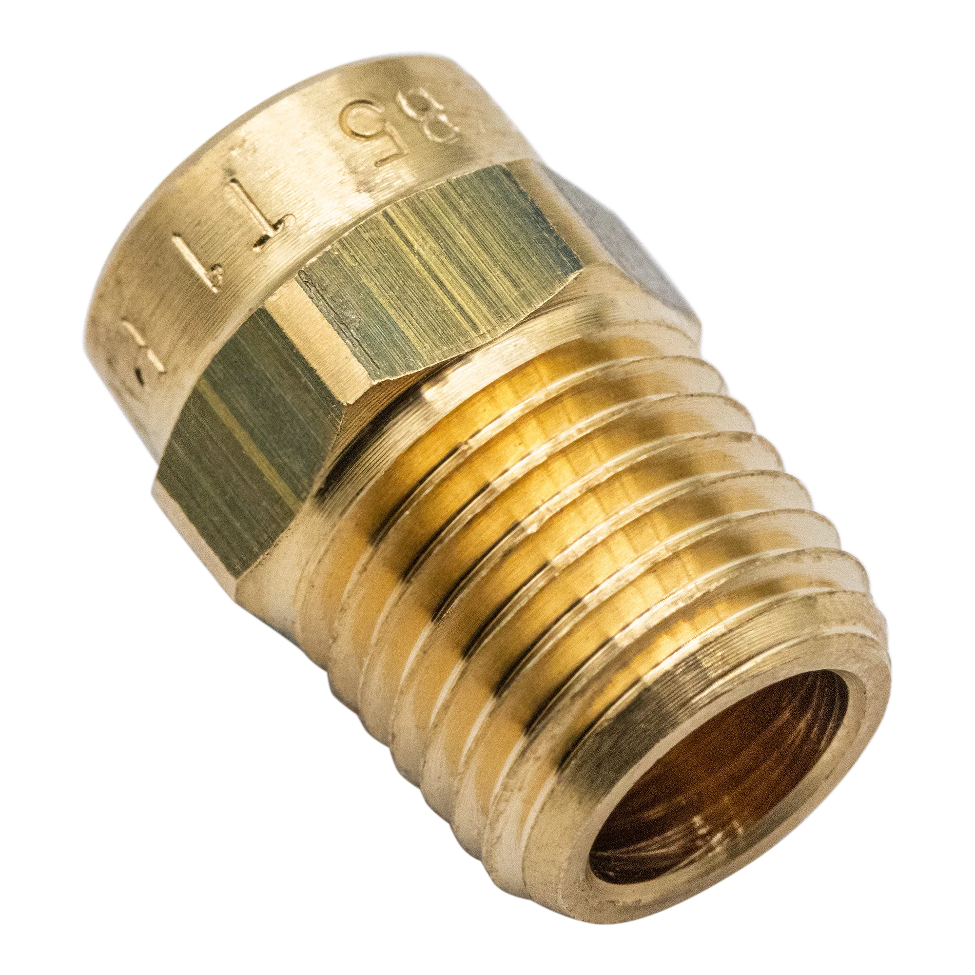 PNR 1/4" MNPT 40° 10.0 Brass Soaper Nozzle - Image 3